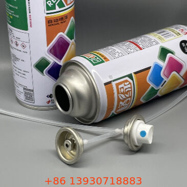 Set katup penyemprot cat wanita berlapis yang cocok dengan warna dan aktuator siap dipasang dengan ketahanan pudar dan goresan