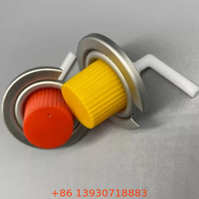 Precision Tinplate 1-Inch Butane Refill Valve untuk Dispensing Terkontrol