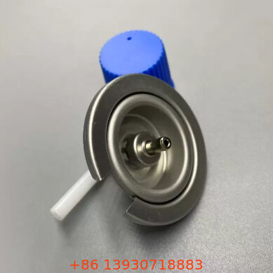 Precision Tinplate 1-Inch Butane Refill Valve untuk Dispensing Terkontrol