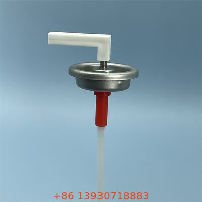 Satu Inch Tinplate Metered Aerosol Valve untuk pelepasan wangi terus menerus di ruang komersial