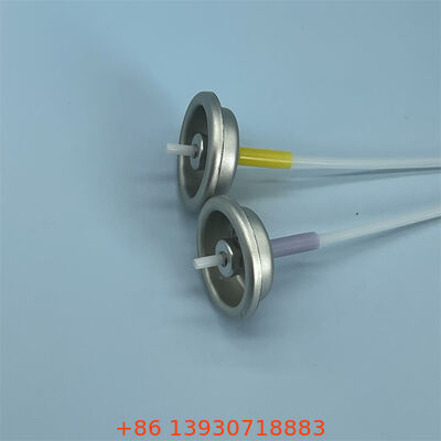 Katup Semprot Aerosol Terukur 1 Inci dengan Dispensing Presisi Tahan Bahan Kimia untuk Farmasi dan Kosmetik