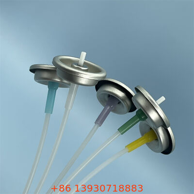 Aluminium Cup 1 Inch Metered Aerosol Valve untuk Metered Dose Spray Aerosol Products