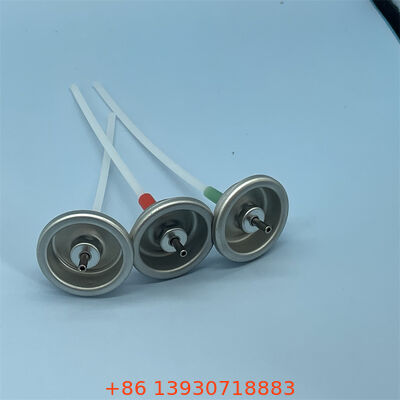 Katup Aerosol Terukur Batang Logam 1 Inci dengan Dosis Presisi Tahan Bahan Kimia untuk Farmasi dan Kosmetik