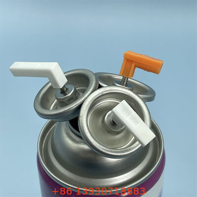 Satu Inch Tinplate Metered Aerosol Valve untuk pelepasan wangi terus menerus di ruang komersial