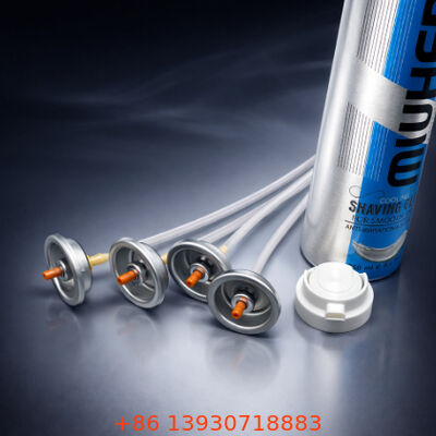 Katup busa tahan kebocoran untuk sistem krim cukur