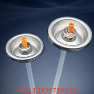 Katup busa tahan kebocoran untuk sistem krim cukur