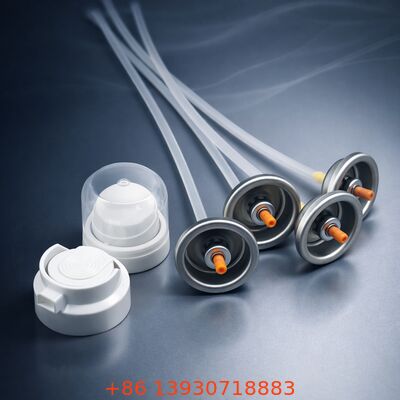 Katup busa tahan kebocoran untuk sistem krim cukur