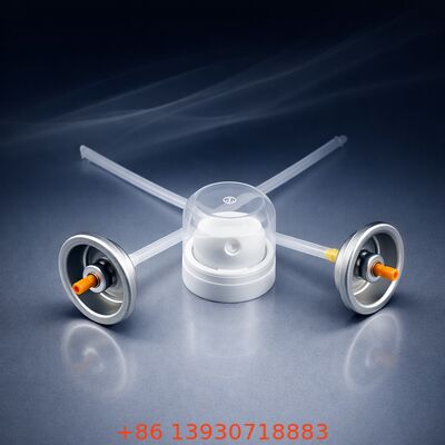 Katup busa tahan kebocoran untuk sistem krim cukur