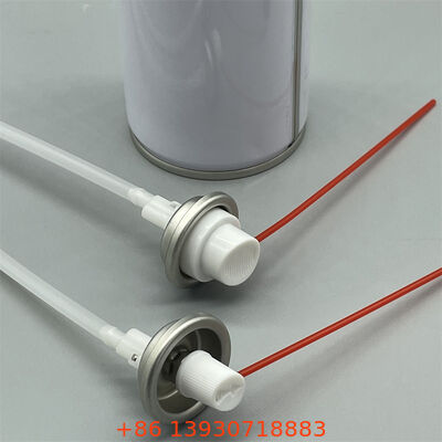 ESD-Safe 360-Degree Aerosol Valve dengan Omnidirectional Spray Technology dan Anti-Drip One-Way Valve