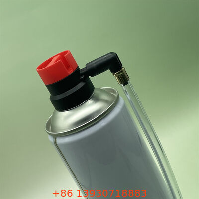 Aktuator Katup Inflator Ban Aerosol Anti Bocor dengan Kompatibilitas Universal dan Pegangan Ergonomis untuk Perbaikan Datar Darurat