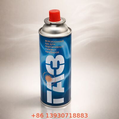 Satu Inch Tinplate Butane Gas Valve dengan Leak-Proof Aerosol Valve untuk kompor portabel
