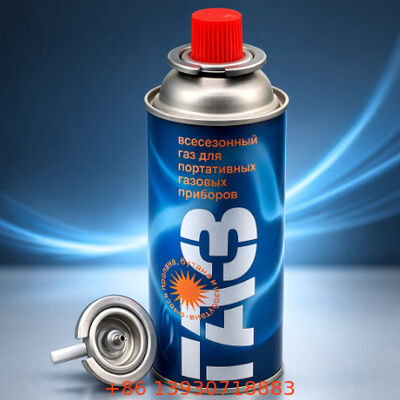 Katup Isi Ulang Butana Tinplate 1 Inci untuk Pelepasan Bahan Bakar Terkendali