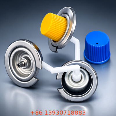 Katup Isi Ulang Butana Tinplate 1 Inci untuk Pelepasan Bahan Bakar Terkendali