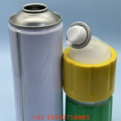 Foam Nozzle Valve And Cap, Aerosol Foam Dispensing Actuator, Foam Spray Nozzle Assembly For Household Cleaning Aerosol Daily Packaging And Stable Foam Dispensing