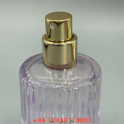 Pompa Parfum Aluminium Matte, Nozel Semprot Pewangi Logam untuk Botol Parfum Kosmetik