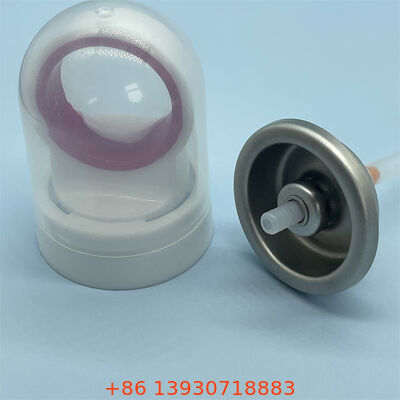 Katup Aerosol Tabir Surya Satu Inci dengan Nozel Tahan Sumbat dan Operasi 360 Derajat untuk Perlindungan Seluruh Tubuh