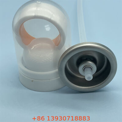 Katup Aerosol Tabir Surya Satu Inci dengan Nozel Tahan Sumbat dan Operasi 360 Derajat untuk Perlindungan Seluruh Tubuh