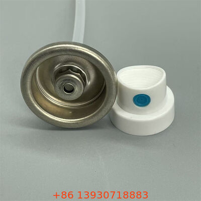 Premium UV-resistant Female Aerosol Valve dengan desain siap dipasang yang cocok dengan warna untuk aplikasi semprot cat profesional