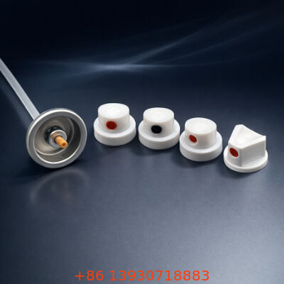 Katup Cat Aerosol Pria Bersegel Tinggi dengan Desain Warna Pra-Selesai