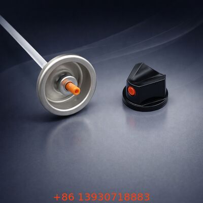 Satu inci UV-resistant warna-cocok aerosol Male Valve untuk Automotive Paint Spray