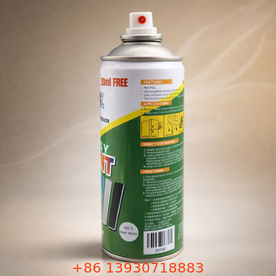 Ventil cat aerosol pria dengan warna yang disesuaikan