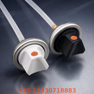 Katup cat aerosol pria pra-diwarnai canggih untuk kemasan yang disatukan secara visual