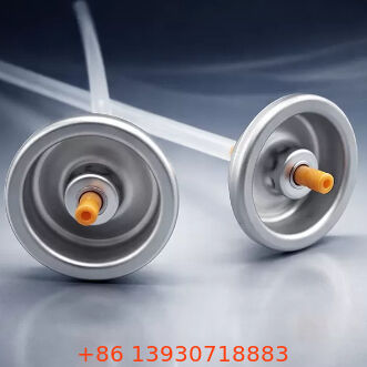 Katup cat aerosol pria pra-diwarnai canggih untuk kemasan yang disatukan secara visual