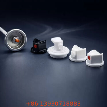 Katup cat aerosol pria pra-diwarnai canggih untuk kemasan yang disatukan secara visual