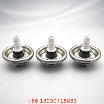 Katup busa PU satu inci dengan tabung celup yang diperpanjang dan konstruksi tinplate untuk penyaluran busa bertekanan