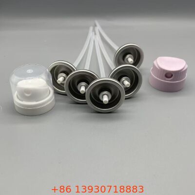 One Inch Aerosol Valve for Powder-Based Dry Shampoo with Tinplate Construction