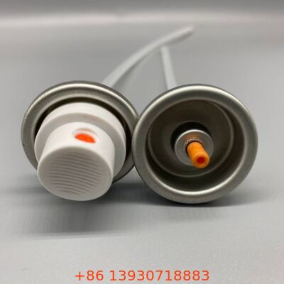 1 Inch Aerosol Valve System with Brush Cap untuk produk pencuci semprotan busa