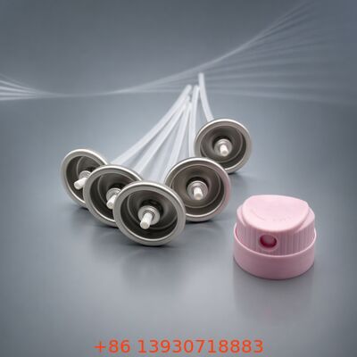 Katup aerosol yang difokuskan pada akar untuk sampo kering dengan bahan tinplate, digunakan tegak atau terbalik, dan bahkan dispense