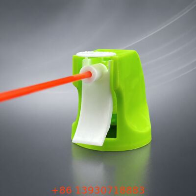 Pistol semprot pemicu yang ditargetkan dengan presisi dengan tabung ekstensi dan nozzle yang dapat disesuaikan untuk kaleng aerosol