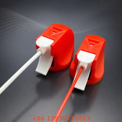 Sprayer pemicu nozzle yang dapat disesuaikan dengan pegangan ergonomis dan desain tahan kebocoran untuk kontrol produk aerosol