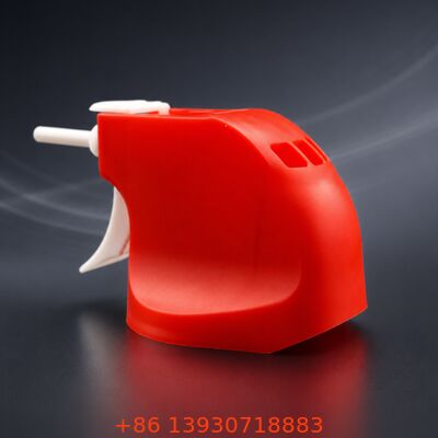 Sprayer pemicu nozzle yang dapat disesuaikan dengan pegangan ergonomis dan desain tahan kebocoran untuk kontrol produk aerosol