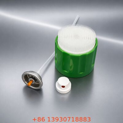 Valve Aerosol Pemutih busa pemotong lemak dengan desain lubang lebar untuk busa dengan kepadatan tinggi dan bahan tahan kimia