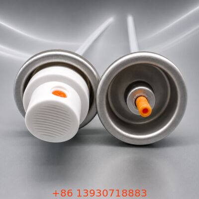 Set Katup Aerosol Bubuk Industri dengan Ukuran Katup 1 Inci dan Opsi Cap 57mm / 65mm dalam Konstruksi Metal + Plastik