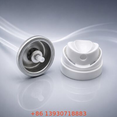 53mm Precision Mist Valve for Continuous Mist Spray in Hypoallergenic Deodorant Aerosol Packaging (Klep Kabut Presisi 53mm untuk Semprot Kabut Kontinyu dalam Kemasan Aerosol Deodorant Hipoalergenik)