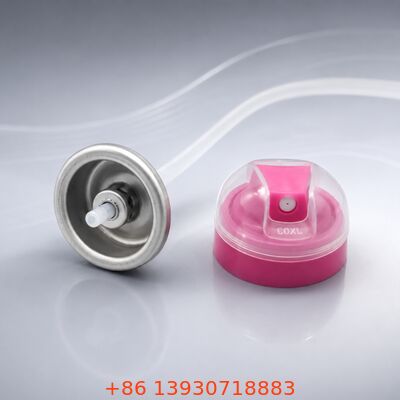 53mm Deodorant Aerosol Valve untuk Semprot Kabut Kontinyu dengan Desain Tanpa Bau & Fresh-Feel