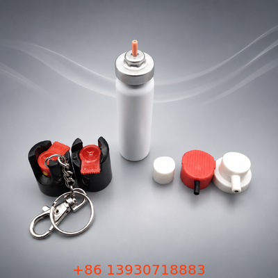 Pepper Spray Valve Actuator Self Defense Aerosol Dispenser Valve untuk Perkotaan Daily Carry Compact Reliable Emergency Use