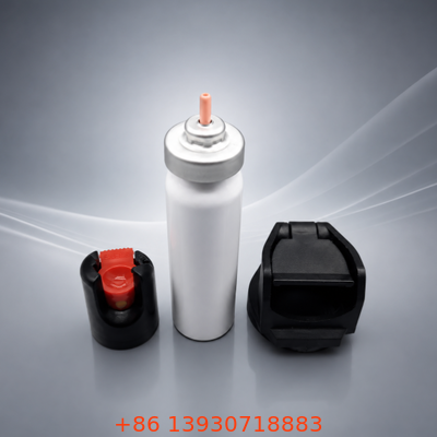 20mm Aluminium Continuous Valve Set untuk Pepper Spray Aerosol Packaging dengan Pola Semprot yang Dapat Dikustomisasi