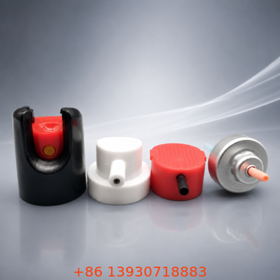 Kit Katup Aerosol Aluminium 20mm yang dapat dikonfigurasi untuk Kemasan Semprotan Pepper