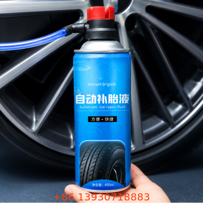 Katup Inflator Ban Aerosol 1 inci dengan Konstruksi Tinplate dan Quick Connect Coupler untuk Pemeliharaan Otomotif