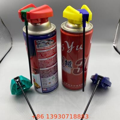 Premium Aerosol Foldable Trigger Actuator dengan mekanisme penguncian anti kebocoran dan tabung ekstensi terintegrasi