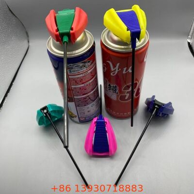 Premium Aerosol Foldable Trigger Actuator dengan mekanisme penguncian anti kebocoran dan tabung ekstensi terintegrasi