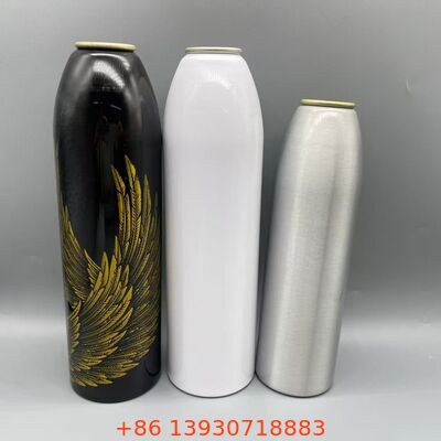 Kaleng Aerosol Aluminium Kosong 53mm 59mm, Kemasan Kaleng Semprot Deodorisasi & Pengharum Ruangan