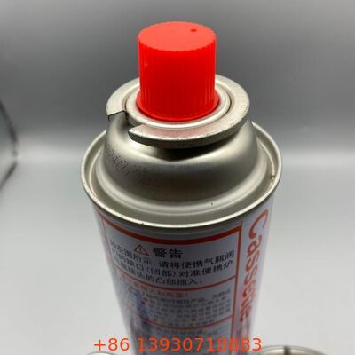 Katup Timah Butana Anti Bocor Satu Inci dengan Penutup Pelindung untuk Tabung Gas Portabel