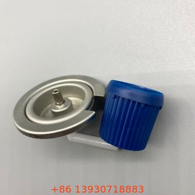 Katup Gas Butana Tinplate Satu Inci Tahan Bocor untuk Kaleng Bahan Bakar Portabel