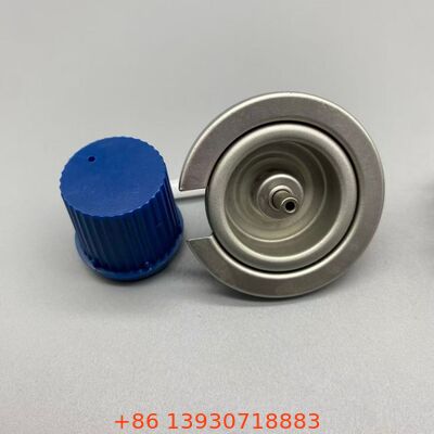 Katup Gas Butana Tinplate Satu Inci dengan Katup Aerosol Anti Bocor untuk Kompor Luar Ruangan
