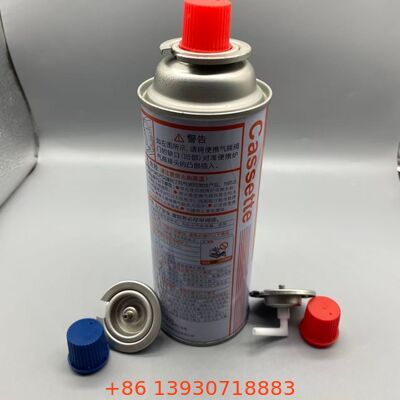 Katup Gas Butana Tinplate Satu Inci Tahan Bocor untuk Kaleng Bahan Bakar Portabel